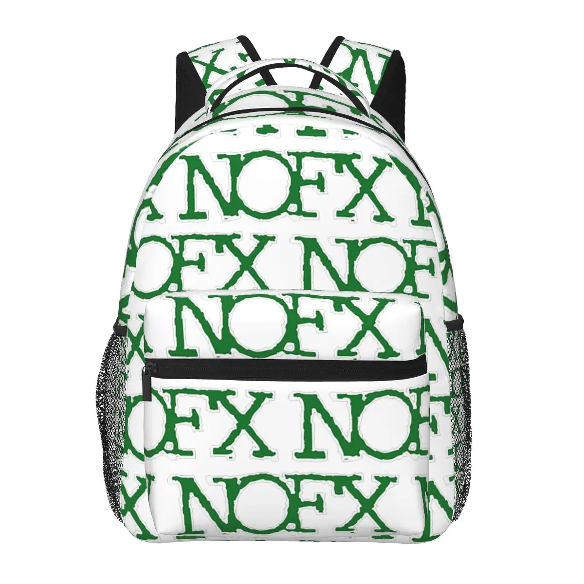 Nofx Band Final Tour Skull حقيبة ظهر رائجة البيع Daypack سعة كبيرة للأطفال حقيبة كتب حقيبة مدرسية حقائب كتف للرجال والنساء #3