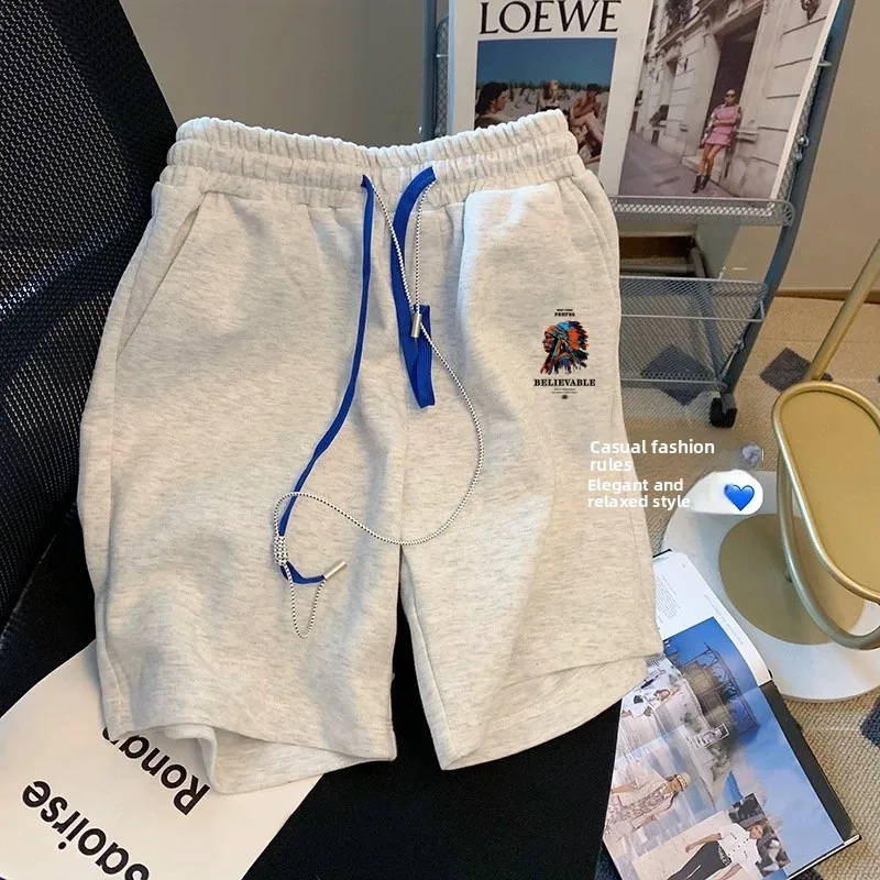 

Summer High Street Five-Point orts Men's Women's Couple Sports Faion Sun Protection Clothing Brand Other UPF00+