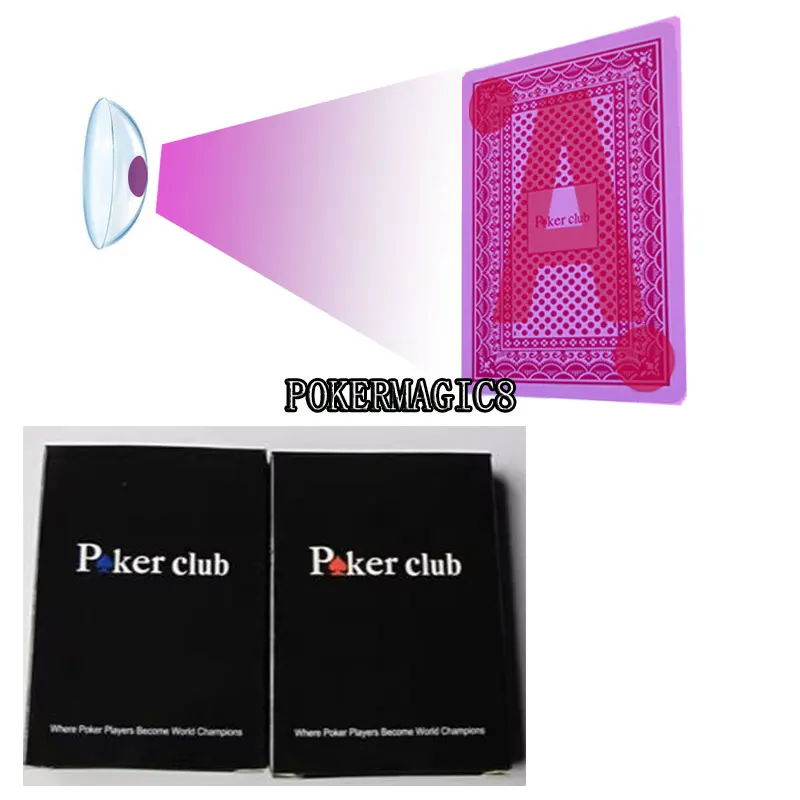 

Marked Card For Infrared Contact Lenses Plastic Deck Anti Poker Cheat Copag Poker Club