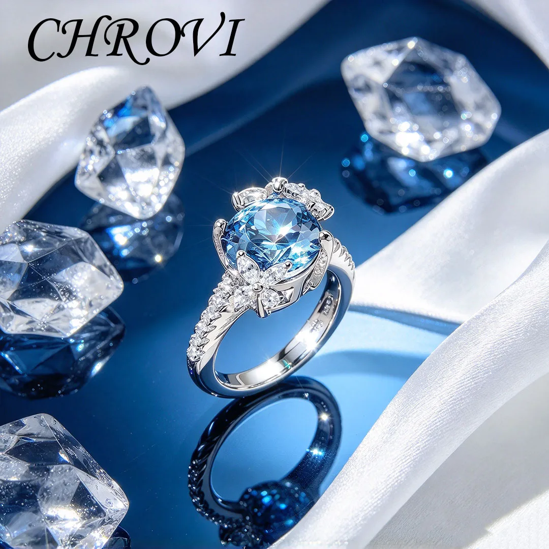 Fashion 925 silver luxury diamond ring with ultra-fantastic butterfly design for women's ring