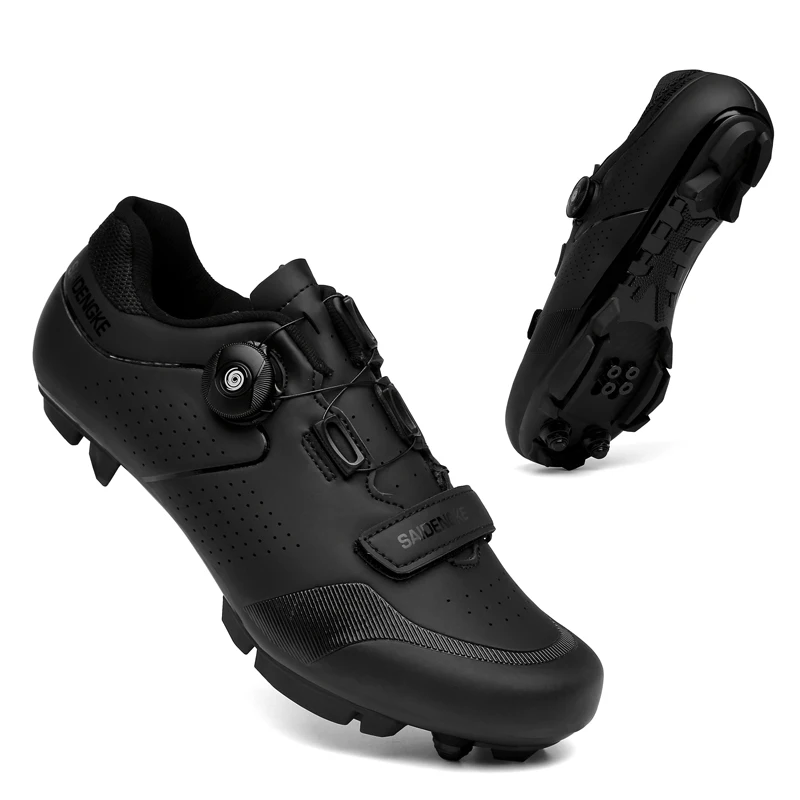 MTB Cycling Shoes Men Women Cycling Sneakers Mountain Road Bike Shoes Sports off-road Bicycle Trainers Black Speed Racing Shoes