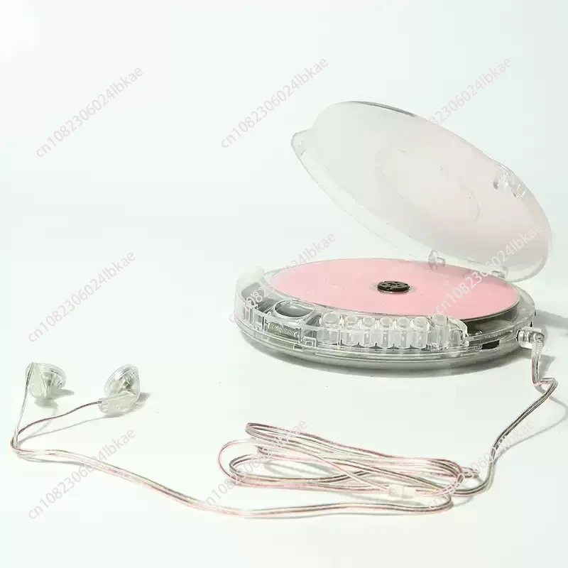 Portable Stand-alone Full Transparent Cd Player Retro Style