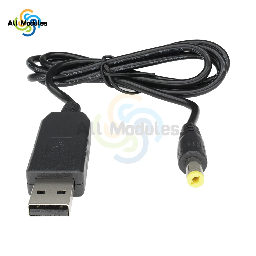 5V to 5V 9V 12V USB Conversion Cable Power Bank Connection Router Connection Cable Boost Cable with Switch Power Boost Line