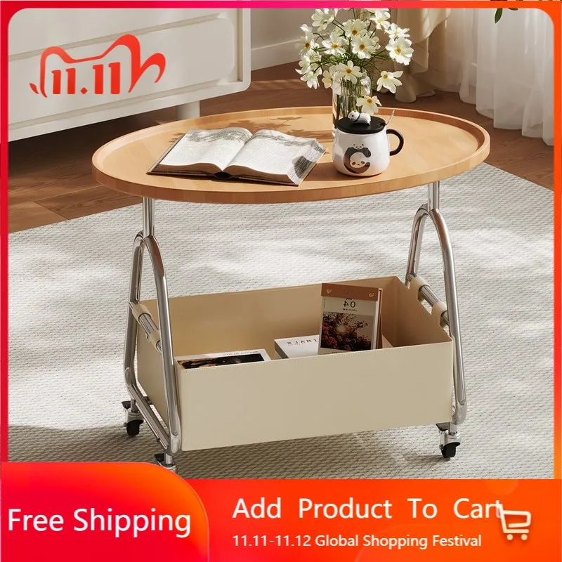 

Italian Round Coffee Table Black European Japanese Luxury Coffee Table Storage Vintage Muebles Para El Hogar Home Furniture