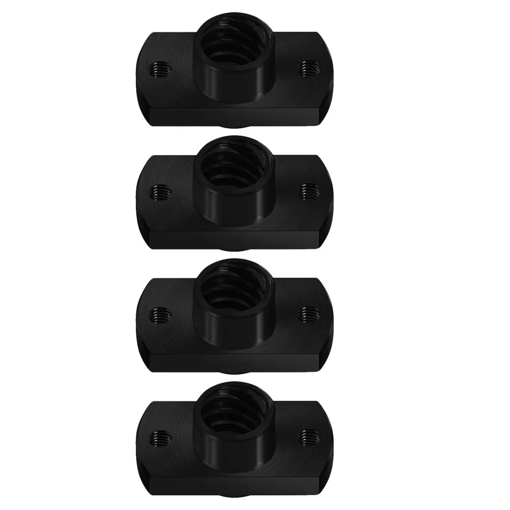 

4Pcs 3D Printer Nuts Lead Screw Pom Lead Screw Nut Sturdy Durable Low Maintenance Accessories 3D Printer Nut