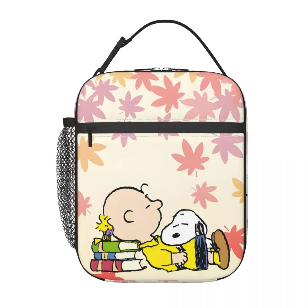 

Custom S-Snoopyes Cartoon Lunch Bag for Women Thermal Cooler Insulated Lunch Box Kids School Children Leakproof Tote Bags
