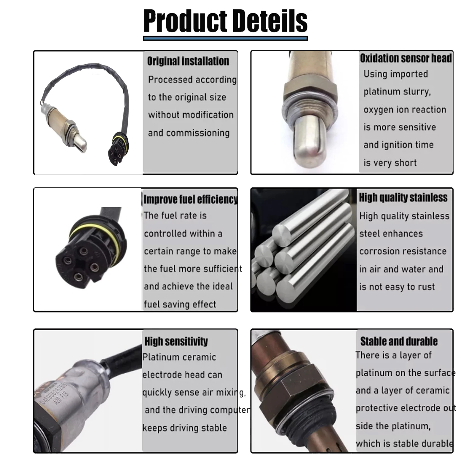 0258003559 الجبهة لامدا التحقيق الأكسجين O2 الاستشعار 11781247406 ل BMW E31 E36 E38 E39 E46 Z3 316i 318i 535i 540i 730i 730li 750i