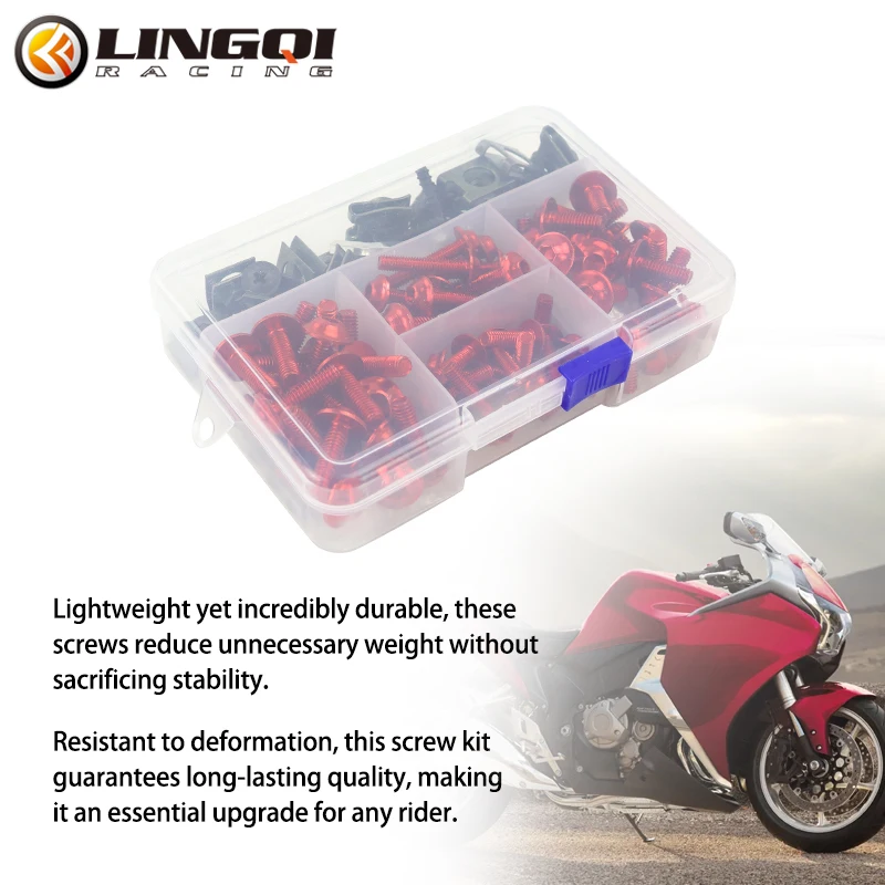 LINGQI Motorcycle Body Accessories Fasteners Bolts Nuts Fairing Screws Kit for CBR500R CBR600F CBR650F CBR650R NC700X NC750X view 6