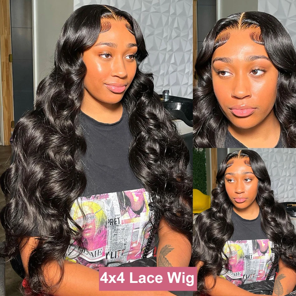 13X4 13X6 Wig Renda Depan Gelombang Tubuh untuk Wanita Rambut Manusia 4X4 5X5 Hd Wig Penutupan Renda 30 40 Inci 360 Wig Frontal Gelombang Dalam Longgar