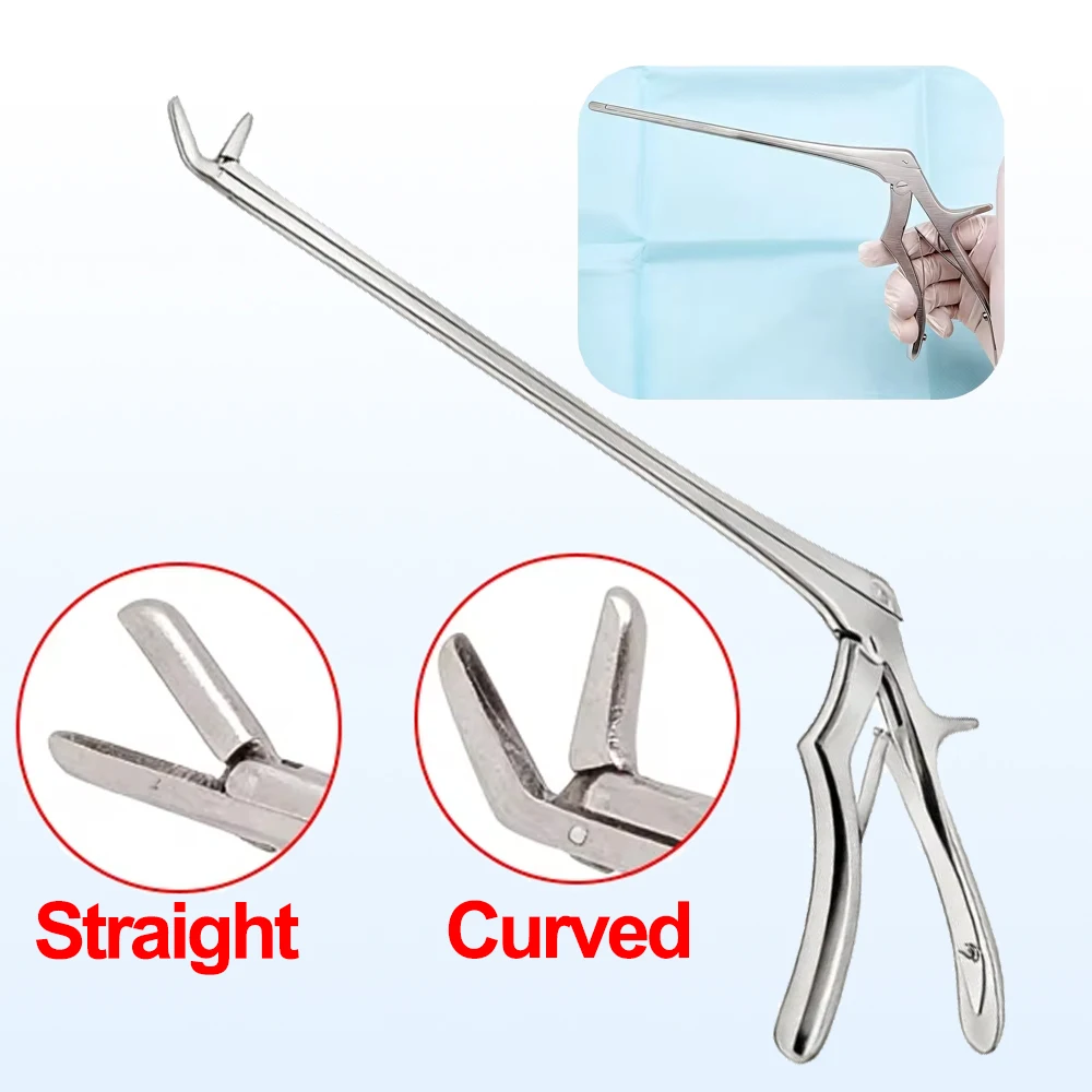 

Straight/Curved head Nucleus pulposus forceps Nucleus pulposus clamp Bone scissors Veterinary orthopedics Instruments tool