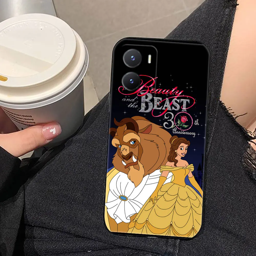 Cartoon Beauty And The Beast Phone Case For VIVO S1 V15 V17 V20 V20SE V21 V23 V23E V25 V25E V27 V27E V29 V29E V30 PRO Case Funda