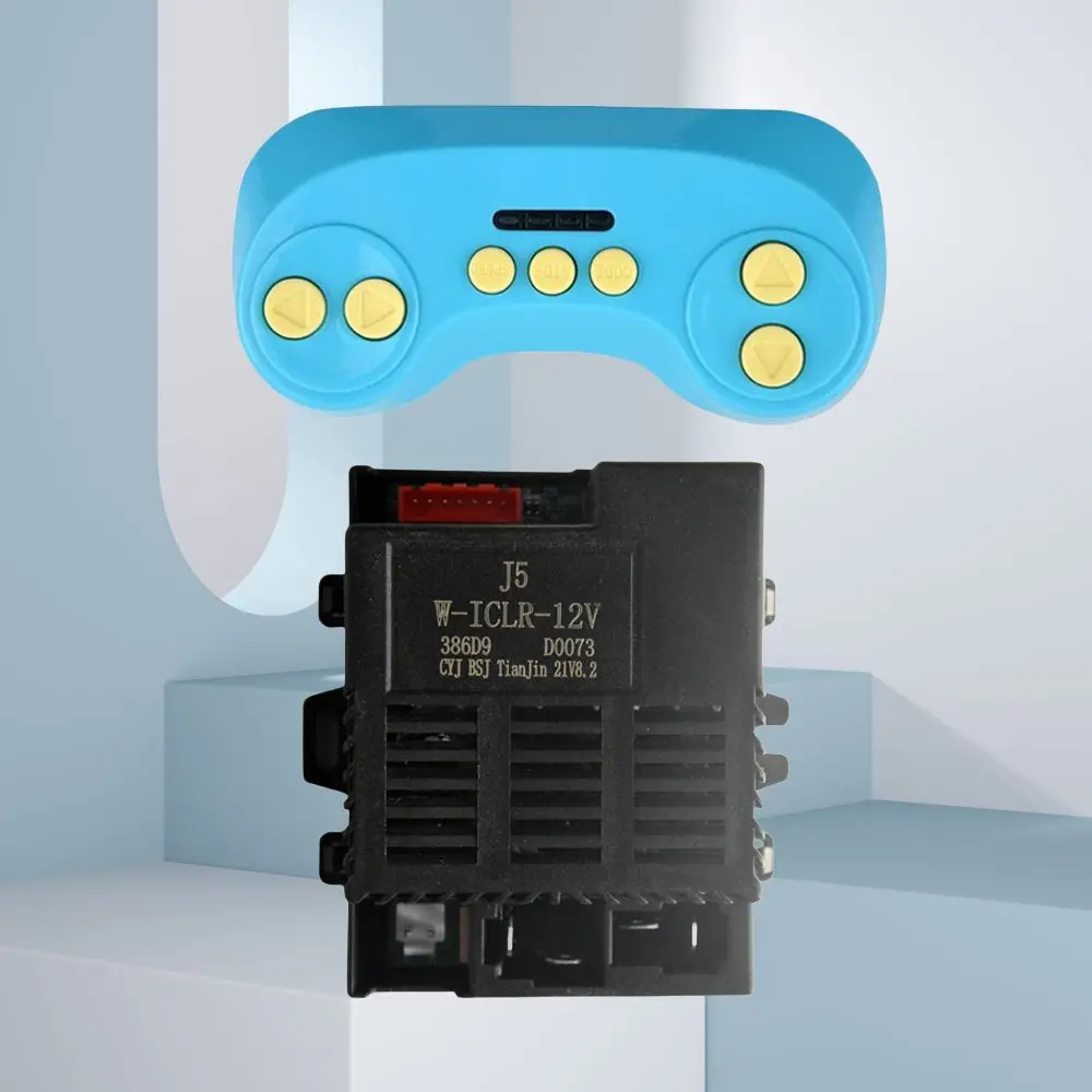 J5W-ICLR-12V Remote Control Plastic Blue Children's Electric Vehicle Receiver Controller Children's Car Accessories Main Board