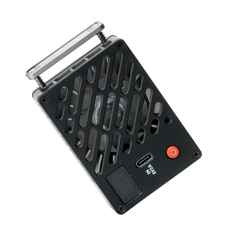 

ABSQ-Camera Cooling Fan Type-C Digital Display Temperature For Sony Canon Nikon Fuji DSLR