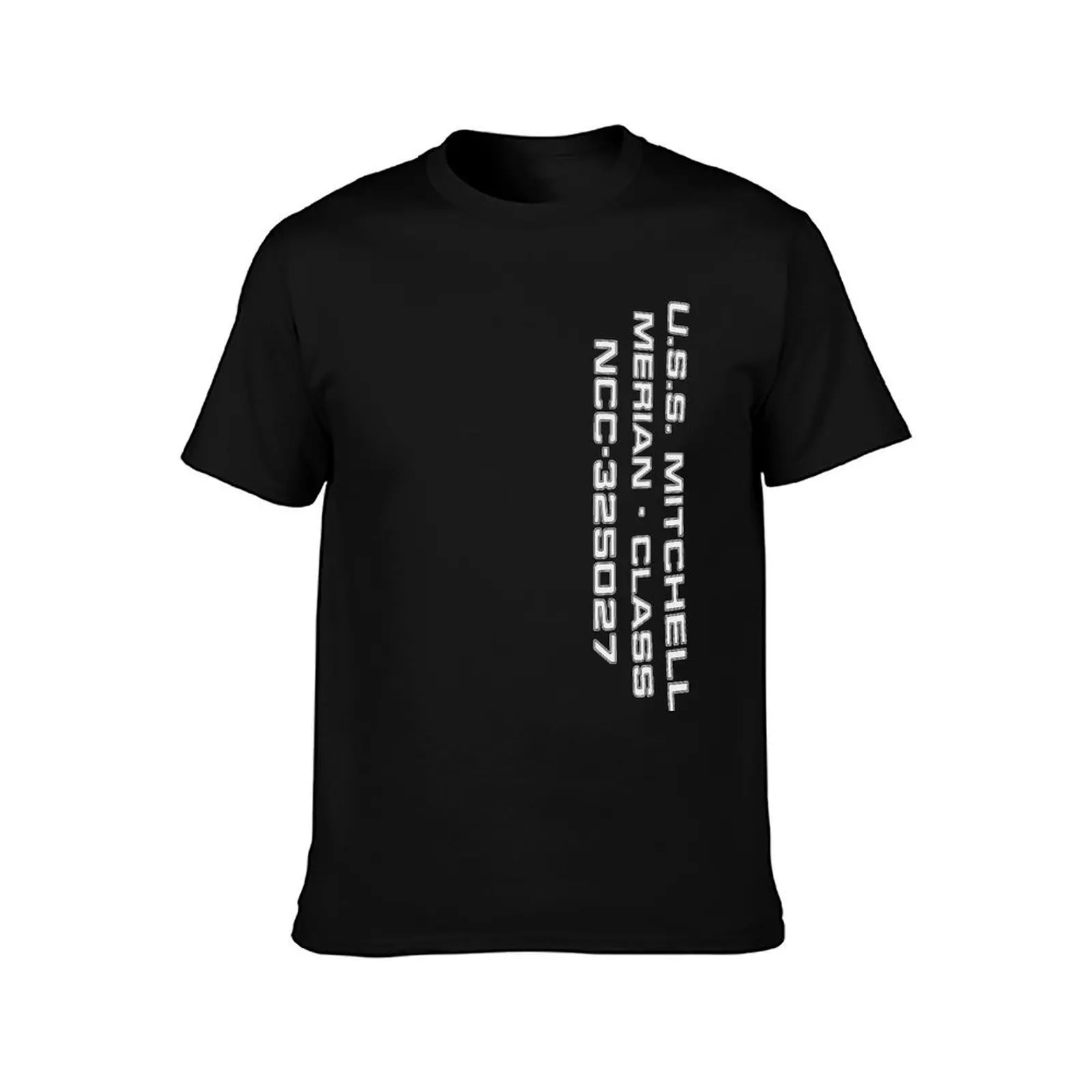 USS Mitchell T-Shirt Work Outdoor T-Shirt for Men