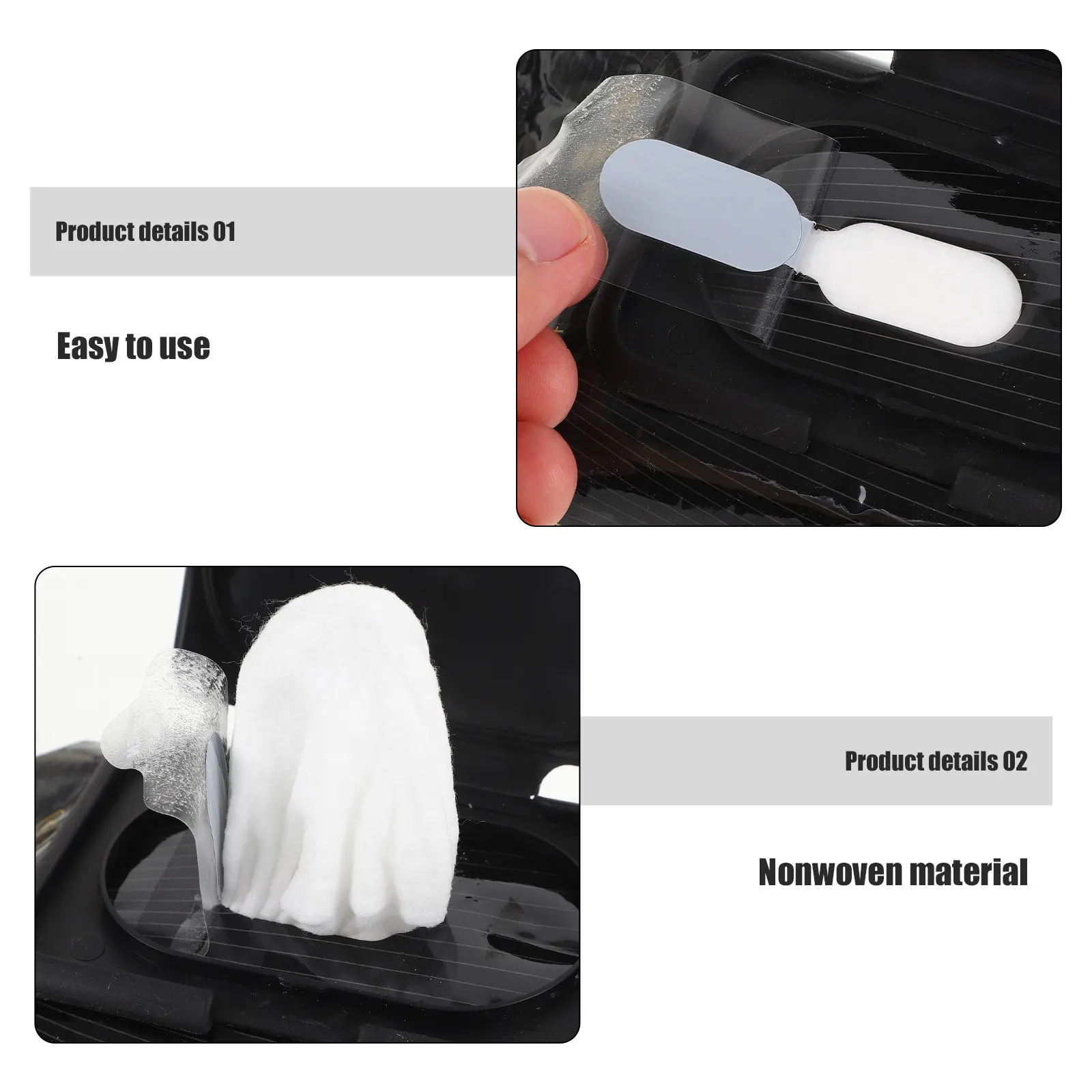 2Pcs Premium Wipes for Car Interior Shoe Bag Sofa Maintenance Stain Removal Long Term Durability Shine Boosting Action