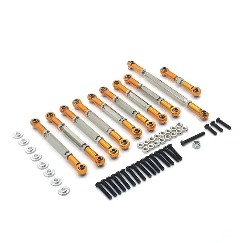 Metal upgrade parts Pull Rods for MN D90 D91 D96 D99S MN90 MN99 MN99S 1:12 RC Car MN99S