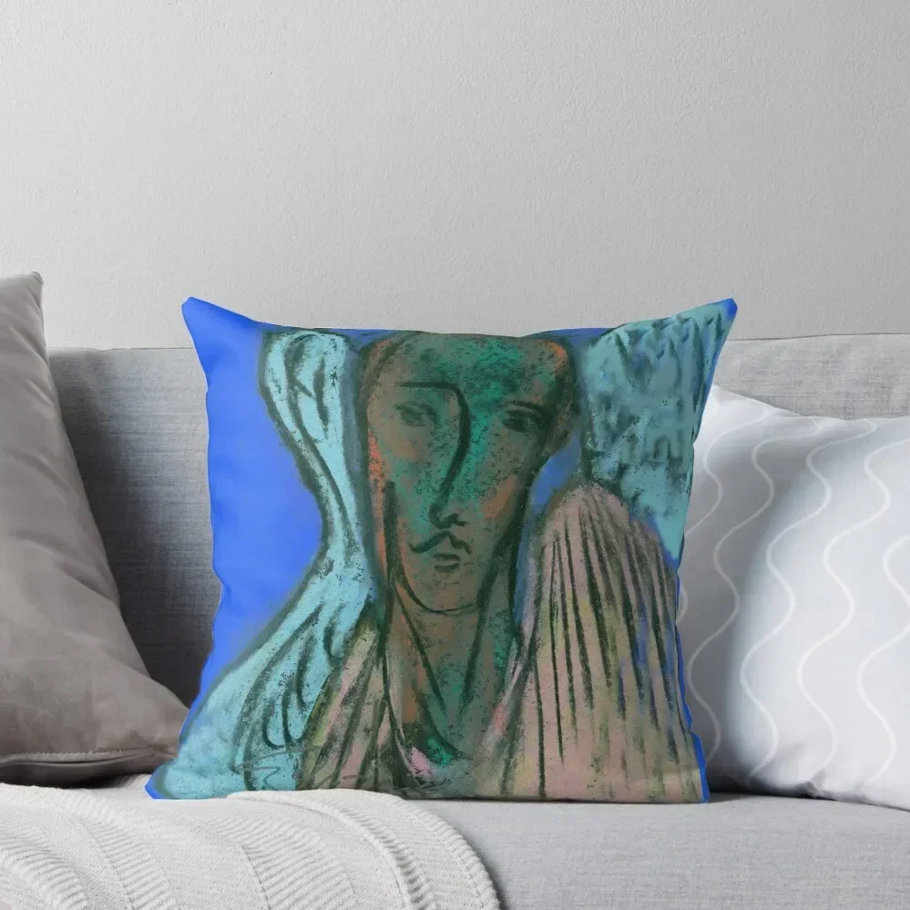 Archangel Gadriel, Healing Angel of the Ascending Light Throw Pillow christmas pillowcases Sofa Covers pillow