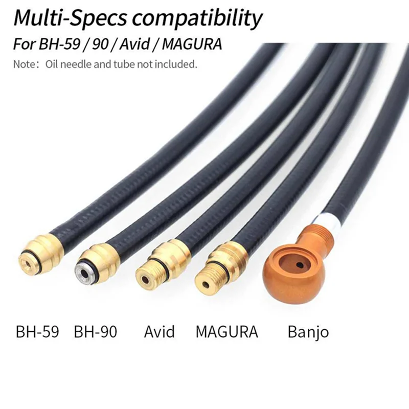 New Hot 2 In 1 Bike Hydraulic Disc Brake Oil Needle Tools Driver Cable Pliers Olive Connector Insert BH59 BH90 Install Press Reu - view 4