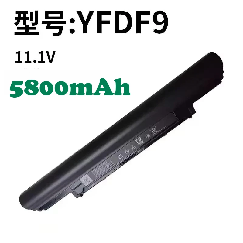 YFDF9 5800mAh Laptop Battery Suitable for Dell Latitude E3340 E3350 V131-2 JR6XC P47G 5MTD8 Rechargeable Battery