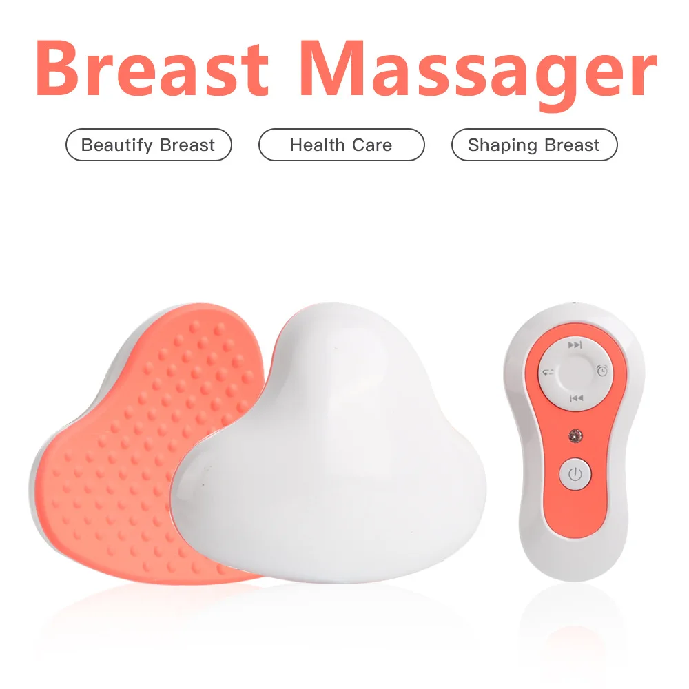 Breast beauty instrument electric breast massager 3D three-dimensional breast vibration massa home breast health care