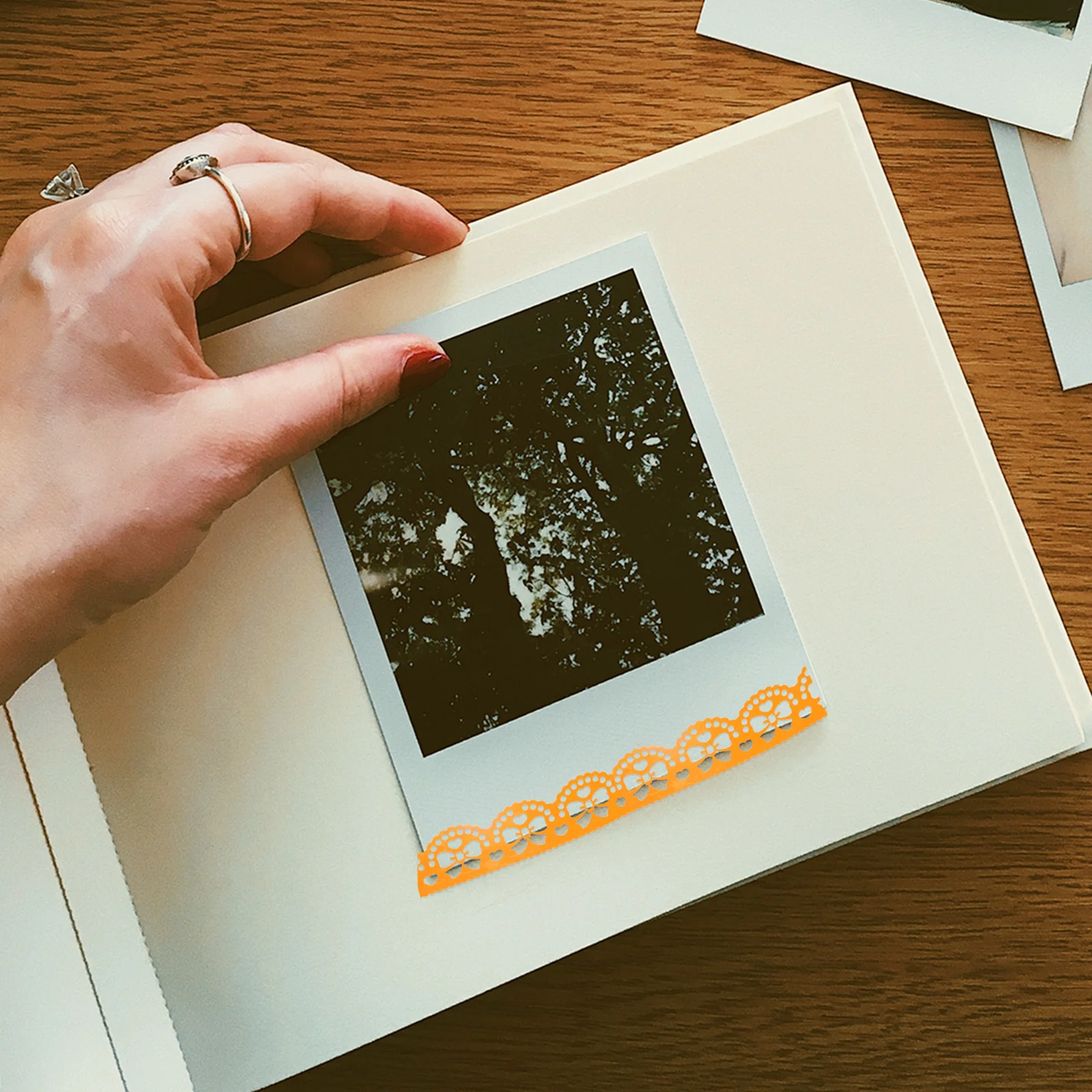 

12Pcs Album Decoration Accessories Hollow Out Lace Tape Self Adhesive Scrapbooking Tape DIY Photo Album Craft DIY Lace Tapes