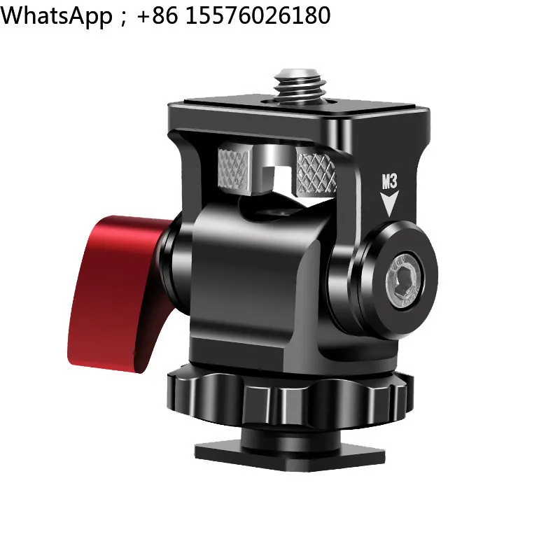 Metal Hot Boots Snail Gimbal SLR Monitor Same Screen Mobile Camera Link Bracket Filling Light Microphone Expansion Accessories