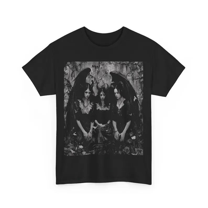 Succubus TShirt, Fallen Angel Shirt, Lilith Tee