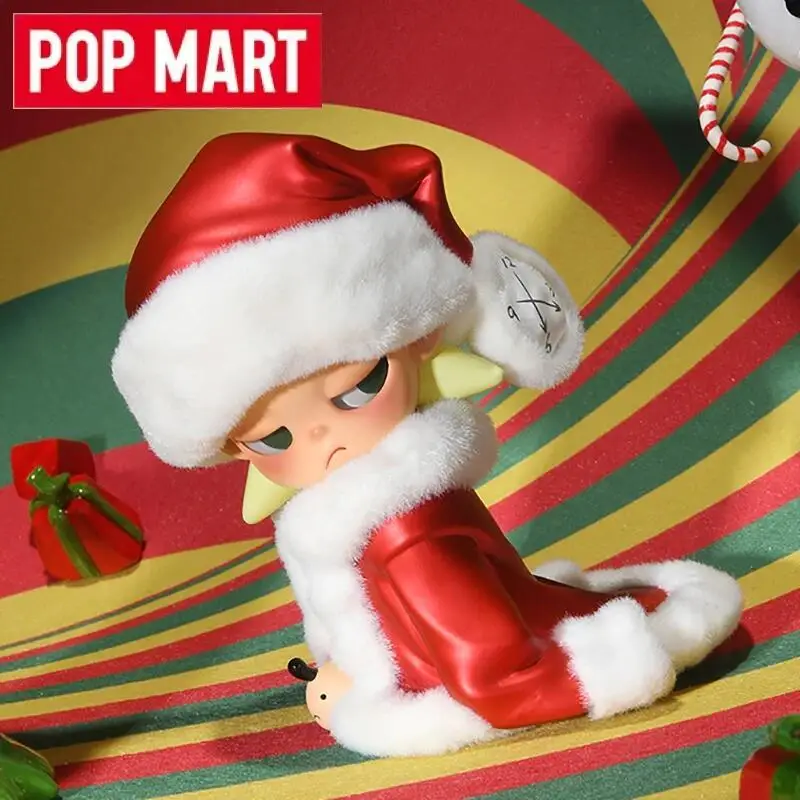 البوب مارت Zsiga الشتاء من الهدايا سلسلة صندوق أعمى أنيمي عمل الشكل مفاجأة صندوق غامض نموذج سطح المكتب الديكور ديكور المنزل