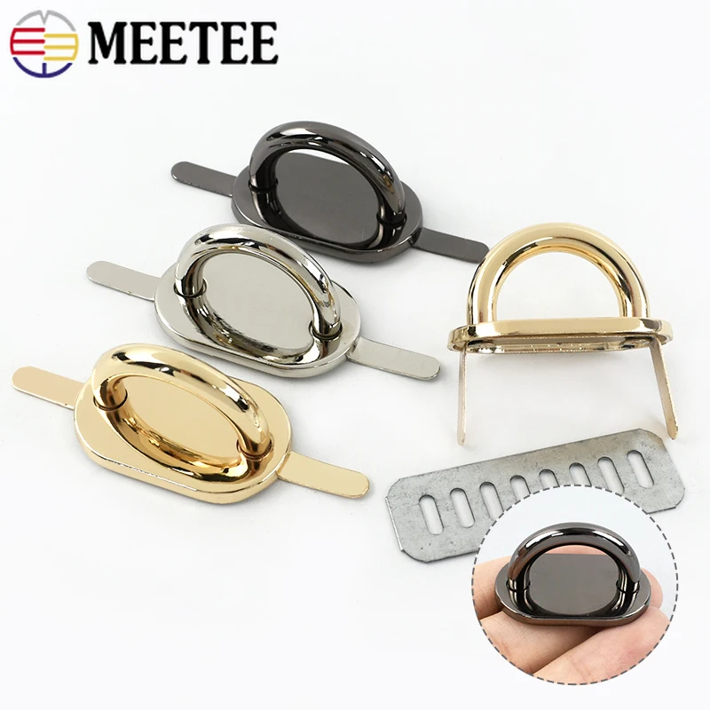 

2-20Pcs 20mm D Ring Buckles Bag Strap Arch Bridge Buckle for Woman Bags Belt Decoration Clasp DIY Hardware Accessories
