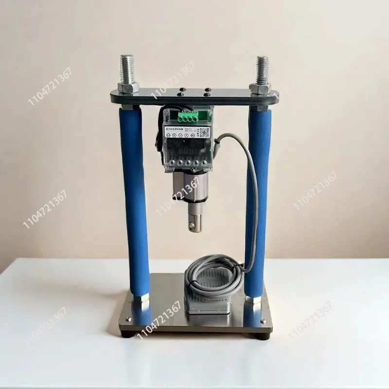 (New)electric Silent Press Machine Universal Desktop Hydraulic Die Press Height Adjustable 30MM Stroke 5MM/S 8000N