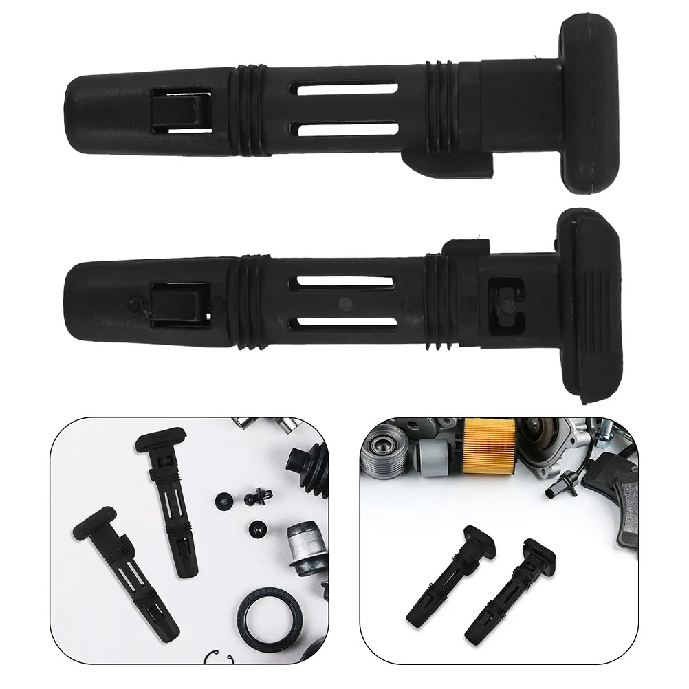 

5Pcs Adjustable Plastic Headrest Guide Insert for Car Front Seats Sleek Square Design Longlasting Support Comfortable Headrest