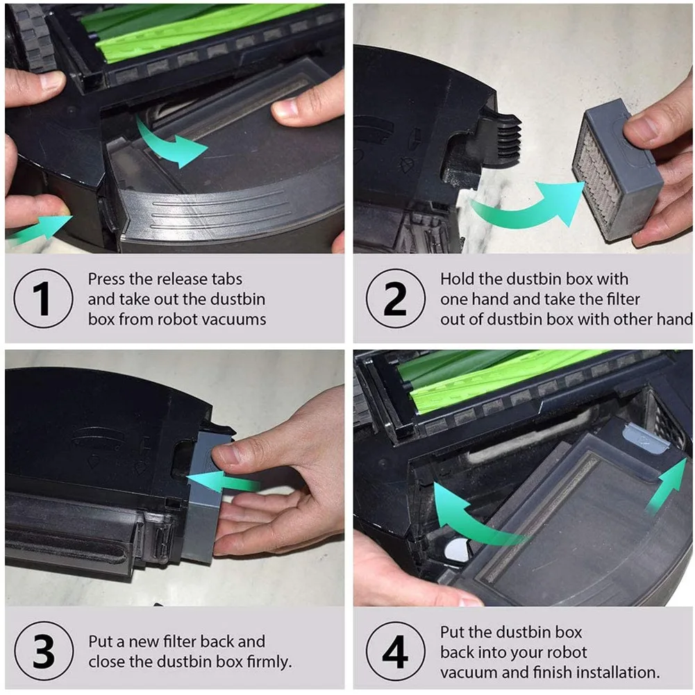 Zestaw uzupełniający do iRobot Roomba E I I serii E5(E5154) I7(I7156) I7 +(I7556) akcesoria do części