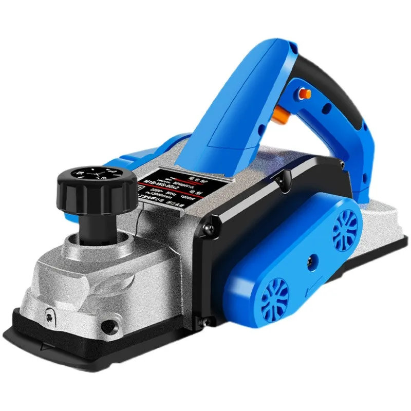 

Портативный электрический рубанок 1200 Вт - корпус из АБС-пластика, 11000 об/мин, глубина резки 1 мм, для домашней деревообработки