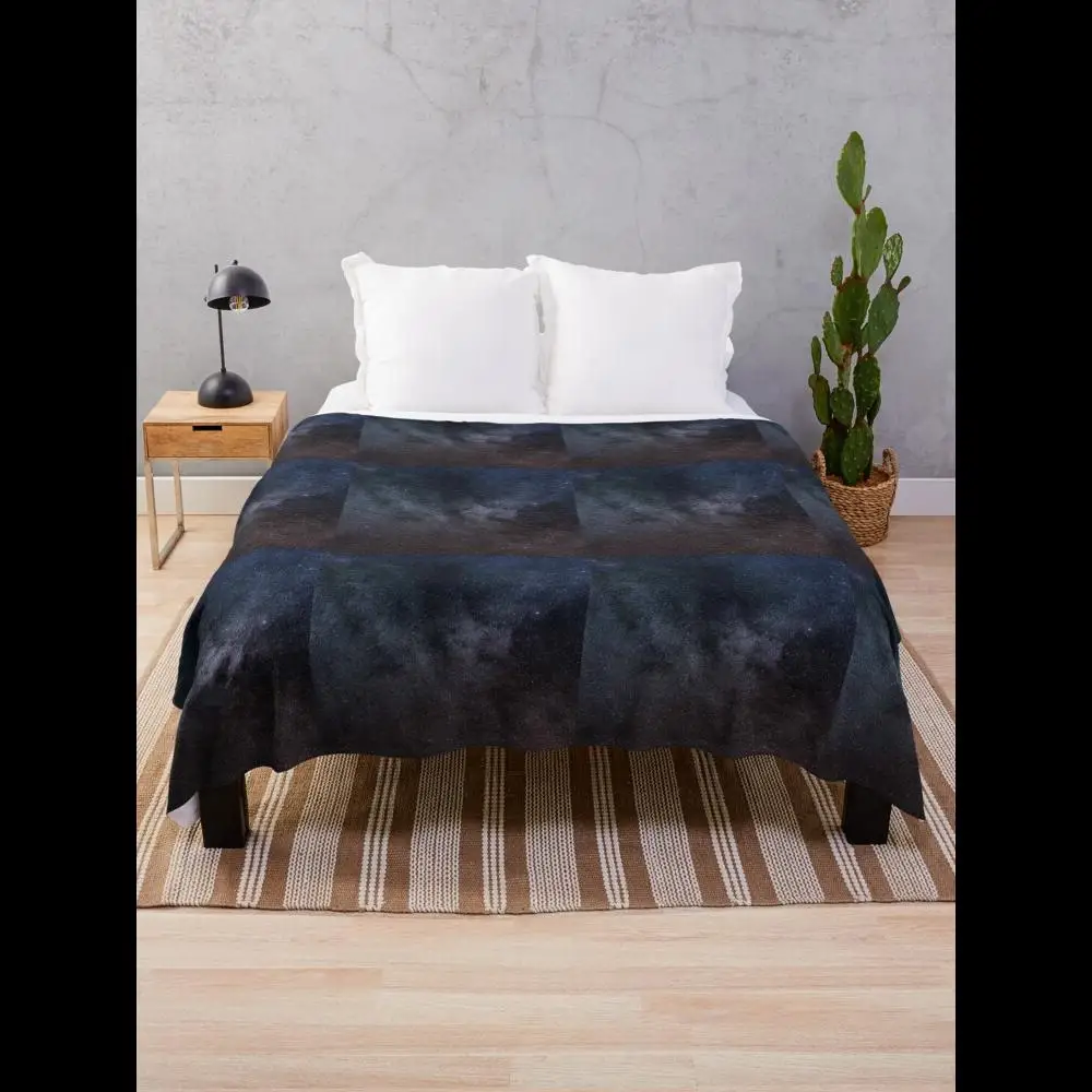 

Starry Night Throw Blanket Soft Cozy Plaid Design for Couch or Bed Home Decor