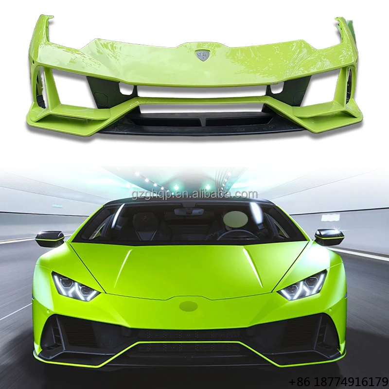 

For Hurricane EVO 2014-2018 RWD Style Car Front Bumper Huracan EVO Front Bumper Front Mouth Kit