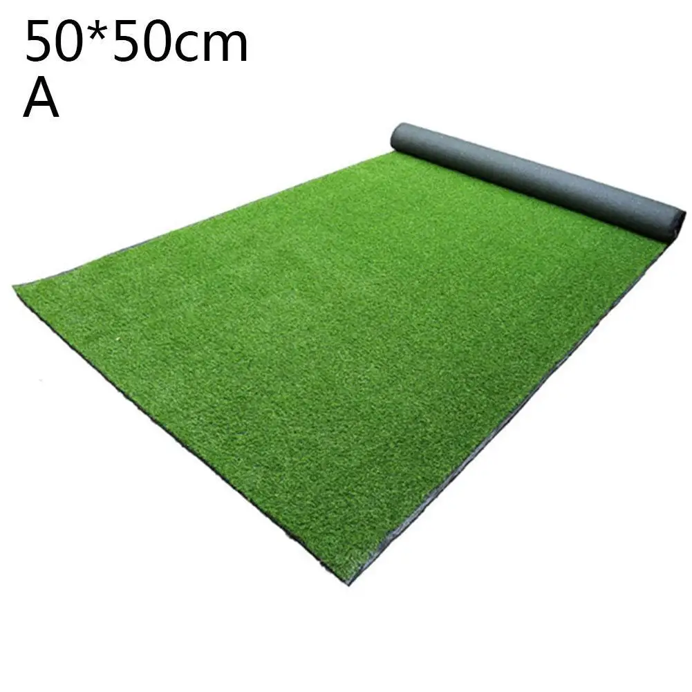 Grass Mat Green Artificial Grass Fake Lawn Landscape DIY Garden Simulation Moss Lawns Mats Indoor Garden Decorations Home Decor