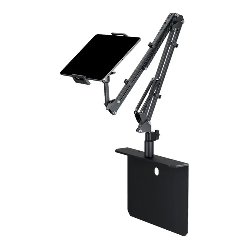 Phone Stand Adjustable For Bed Cell Phone Mount Clamp With 360-Degree Rotation Mobile Phone Tablet Holder For Desk Bedframe