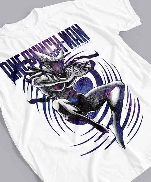 T-shirt For Anime One Punch-Man Garou Cosmico