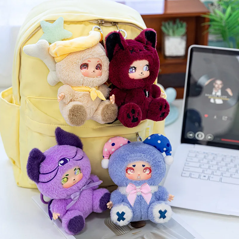 Colgantes de muñecos de vinilo auténticos, juguetes de peluche populares de celebridades de Internet, figuritas informales, accesorios decorativos para venta al por mayor