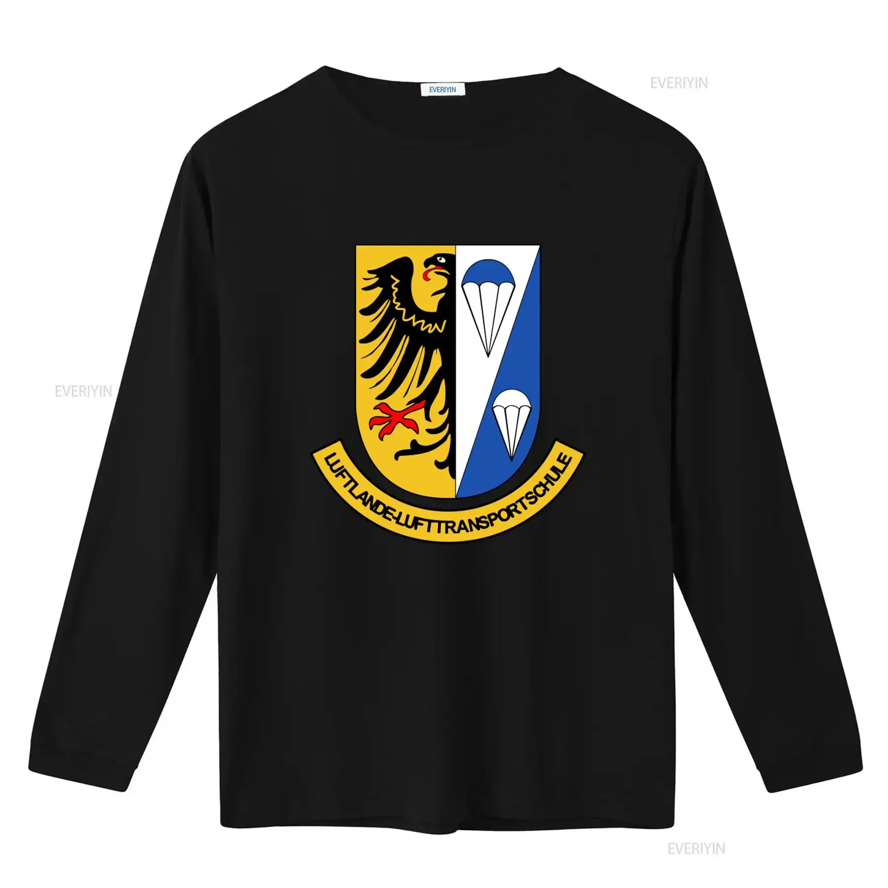 Airborne and Air Transport School Bundeswehr BW Bund T Shirt 10681 Unique Military Design for Men vintage Washed