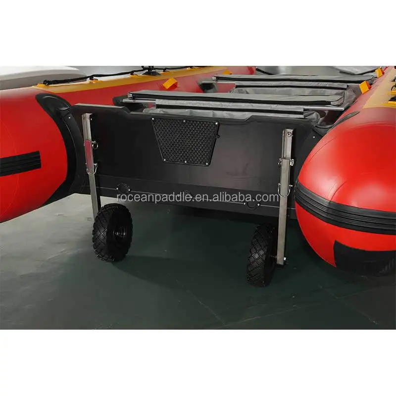 True Kit Lightweight Stable Portable Ce Inflatable Catamaran Boat Thundercat Boat 390 Pontoon Boats