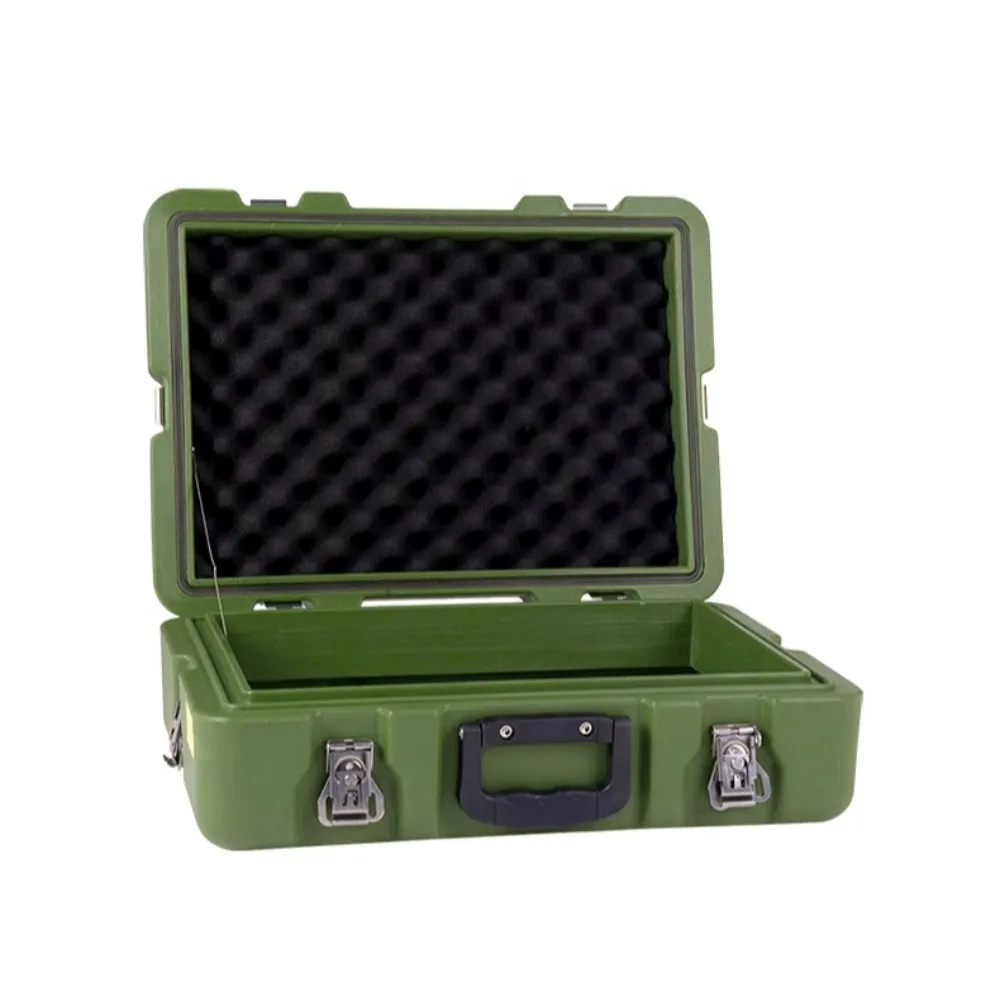 

Multifunctional green camping turnover transportation storage box