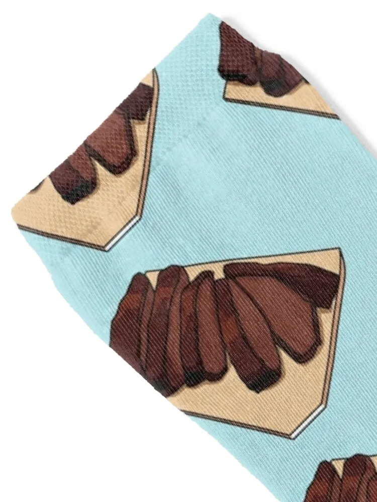 Beef brisket cartoon illustration Socks designer brand Sports valentine gift ideas Children's Male Socks Women's