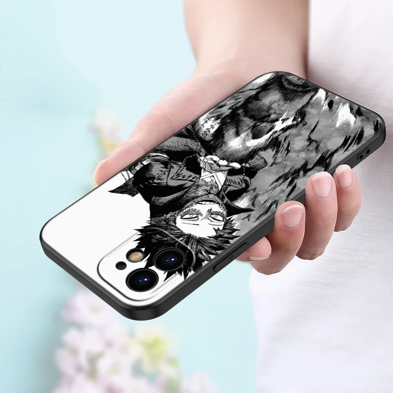 My Hero Academia Black Phone Case For Xiaomi Mi POCO F6 X6 Pro NEO 5G X5 X4 F5 M6 Pro X3 NFC M3 M5 M4 Pro F4 F3 GT Cartoon Cover