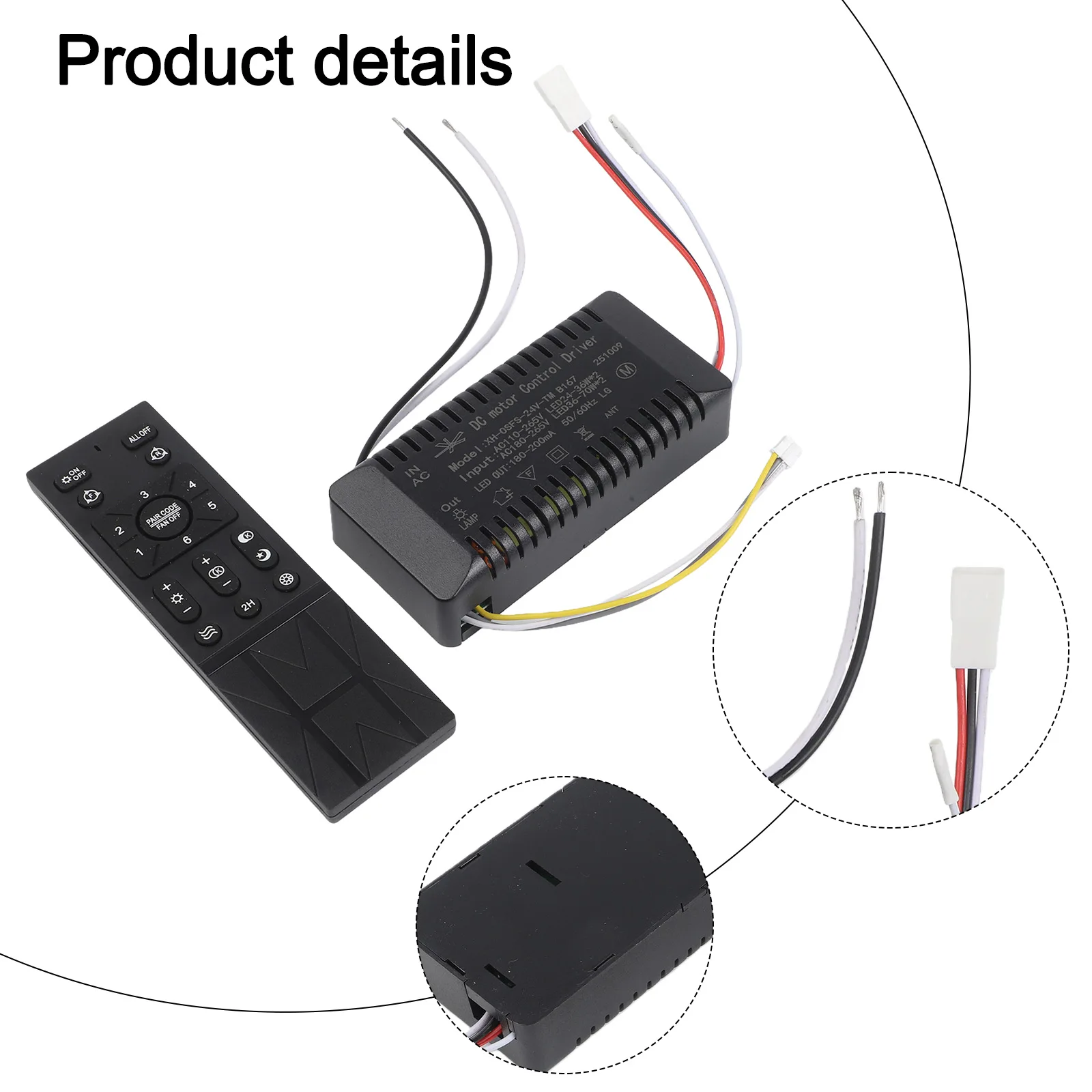 For Ceiling Fan Remote Control Kit Ceiling Fan Remote Color As Shown In The Picture Variable Frequency Control