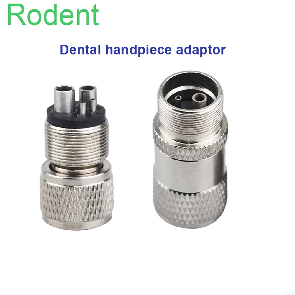 Dental Handpiece Converter Borden B2 To Midwest M4 or 2 To 4 Connector Tubing Adaptor