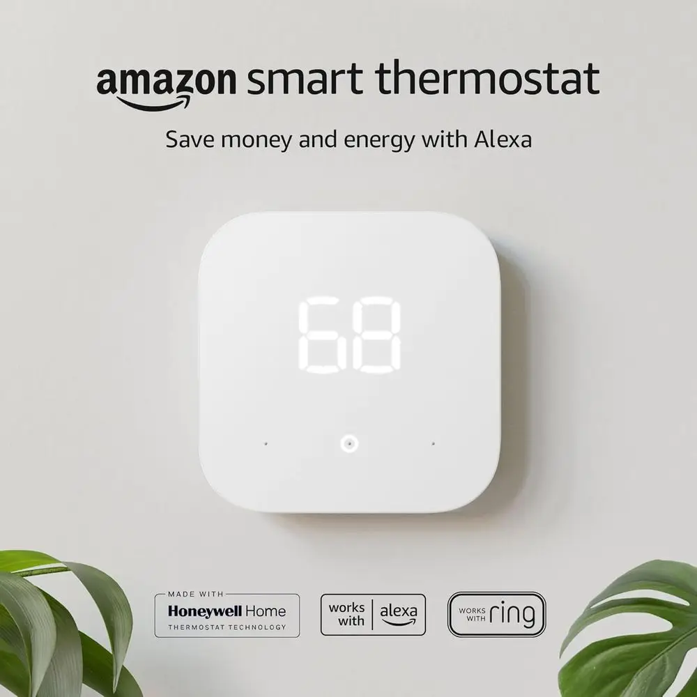 pametni termostat z nameščenim adapterjem c-wire