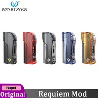 Original Vandy Vape REQUIEM MOD 95W Electronic Cigarette Box Mod VV/VW/TC Vape Support REQUIEM RTA Tank 18650/21700 Vaporizer