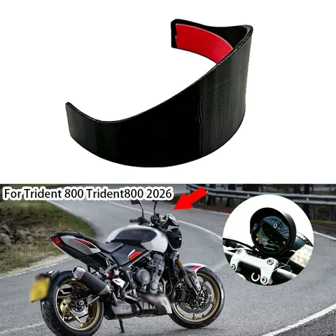 New Motorcycle Speedometer GaugeInstrument Meter Ring Cover Sunshade Guard Protection For Trident 800 Trident800 2026