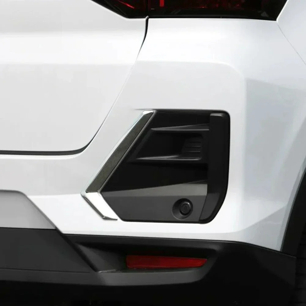 For Toyota Raize 2019 2020 2021 ABS Front Rear Bumper Fog Lights Lamps Frame Eyebrow Stripes Cover Trim Car Exterior Accessories